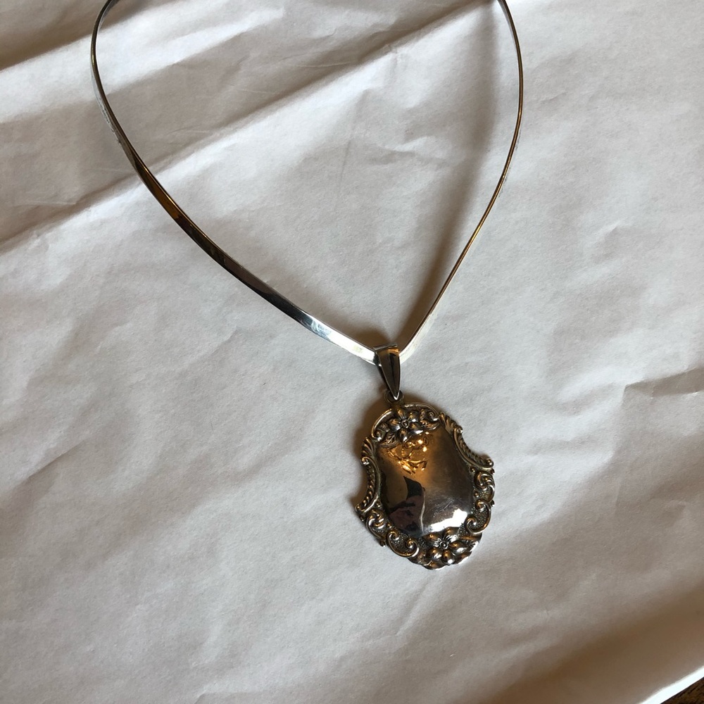 Vintage silver necklace